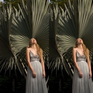 New BHLDN Avery tulle Dress Bridesmaid sz 2